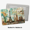 Retro Travel Collage MacBook Air Case