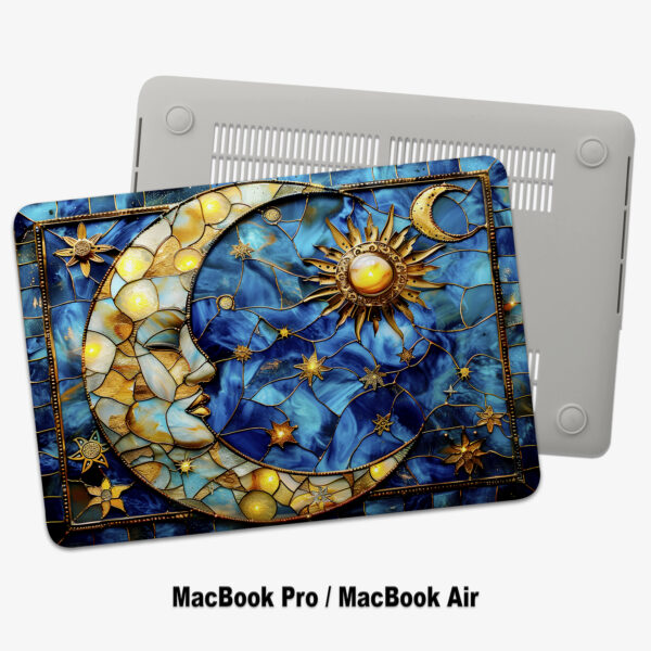 Celestial Moon Star MacBook Pro Case