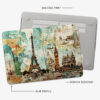 Retro Travel Collage MacBook Air Case