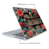 Vintage Skull Bookshelf MacBook Case