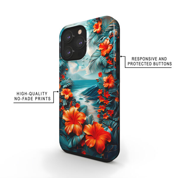 Nature and Floral Beach Flowers Phone Case