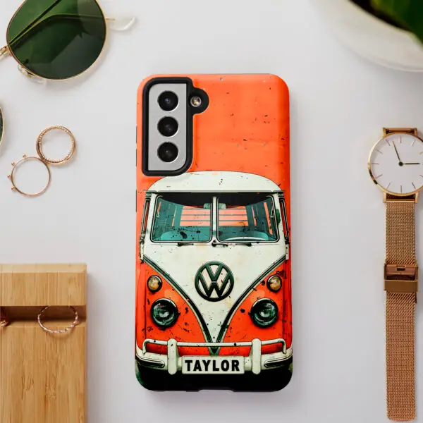 Personalized Vintage Van - Phone Case