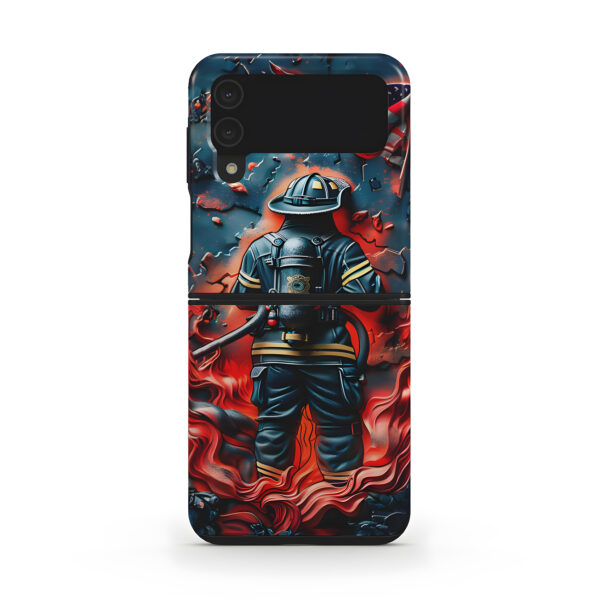 Firefighter Dad Gift Tough Phone Case