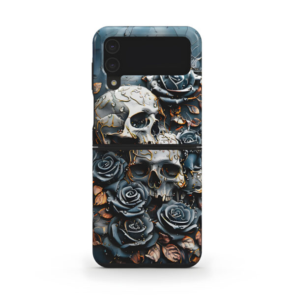 Floral Skulls Roses Tough Phone Case