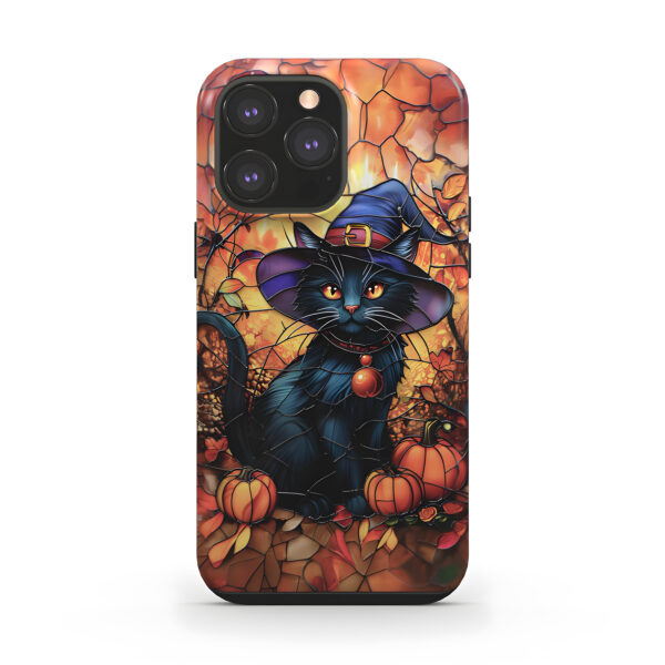 Witchy Black Cat Tough Phone Case