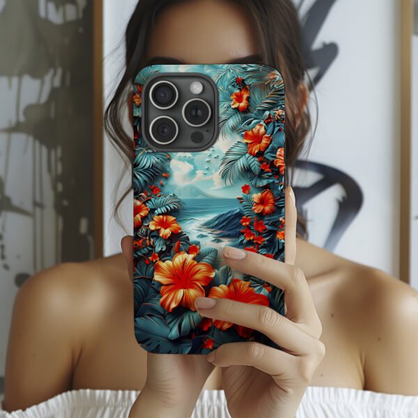 Nature and Floral Beach Flowers Phone Case