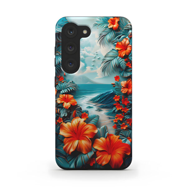 Nature and Floral Beach Flowers Phone Case