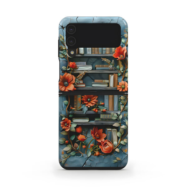 3D Bookshelf Book Lover Phone Case