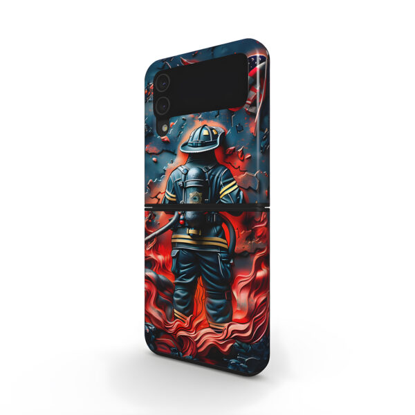 Firefighter Dad Gift Tough Phone Case