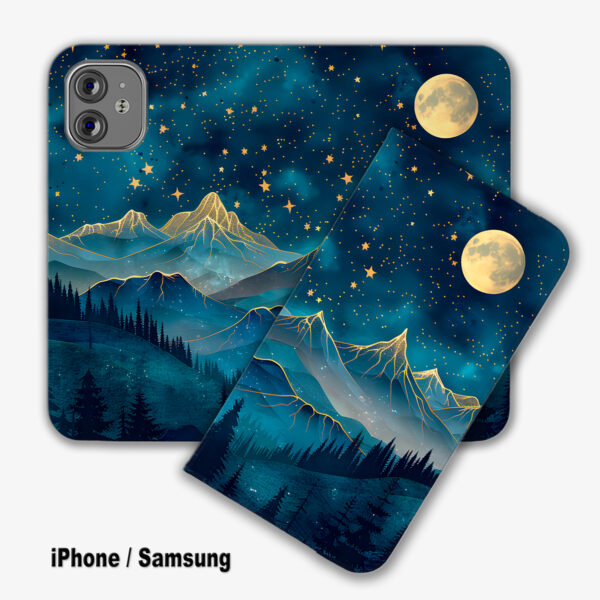 Mountain iPhone Samsung Wallet Case