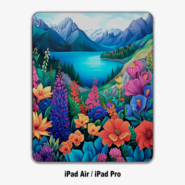 Landscape Flowers Lovers iPad Air Case