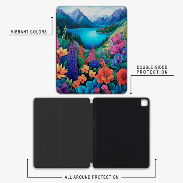 Landscape Flowers Lovers iPad Air Case