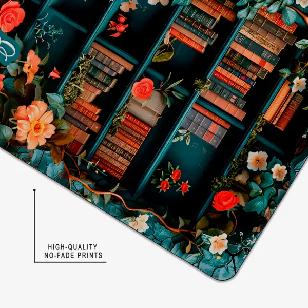 Personalized Floral Books iPad Case