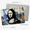 Mona Lisa Art by Da Vinci MacBook Case