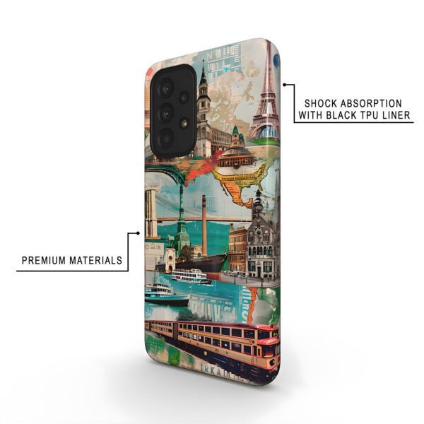 Retro Travel Collage Vintage Phone Case