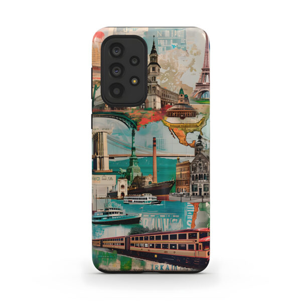 Retro Travel Collage Vintage Phone Case