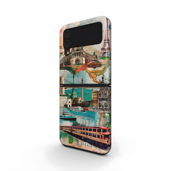 Retro Travel Collage Vintage Phone Case