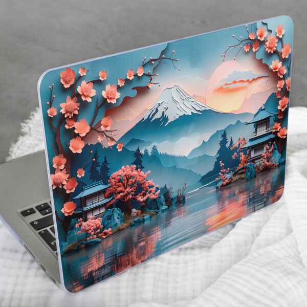 Cherry Blossom Serenity MacBook Case