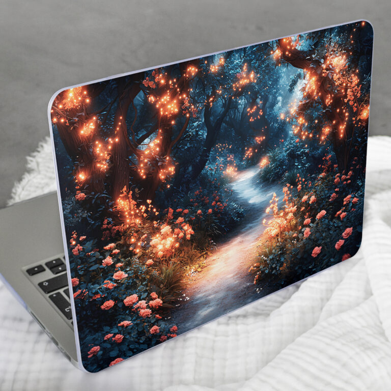 Enchanted Forest Path MacBook Case