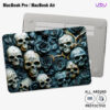 Gothic Skulls & Roses MacBook Case