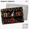 Festive Library Charm MacBook Case