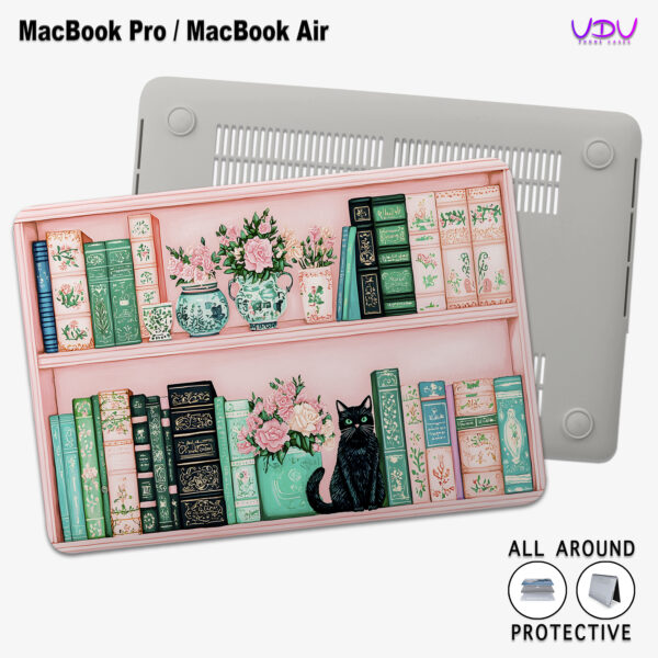 Pastel Library MacBook Case