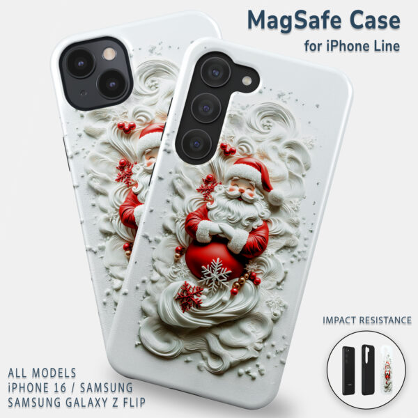 Jolly Santa Tough Phone Case