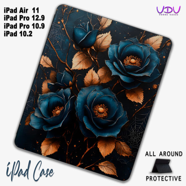 Mystical Blue Rose iPad Case