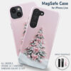 Pink Christmas Tree Tough Phone Case